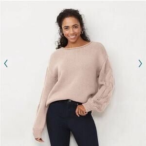 Lauren Conrad knit sweater size medium